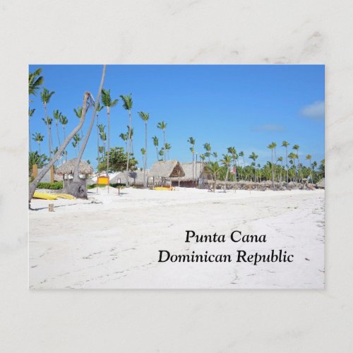 Punta Cana Dominican Republic Postcard
