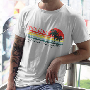 Punta Cana Dominican Republic - Retro Souvenir 80s T-Shirt