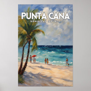 Punta Cana Dominican Republic Travel Poster