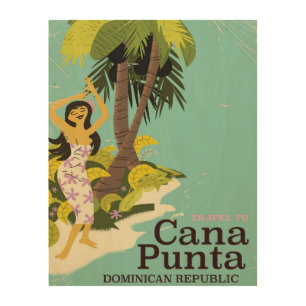 Punta Cana Dominican Republic Travel poster