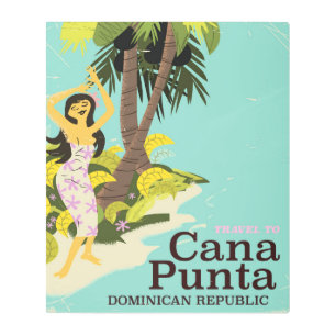 Punta Cana Dominican Republic Travel poster