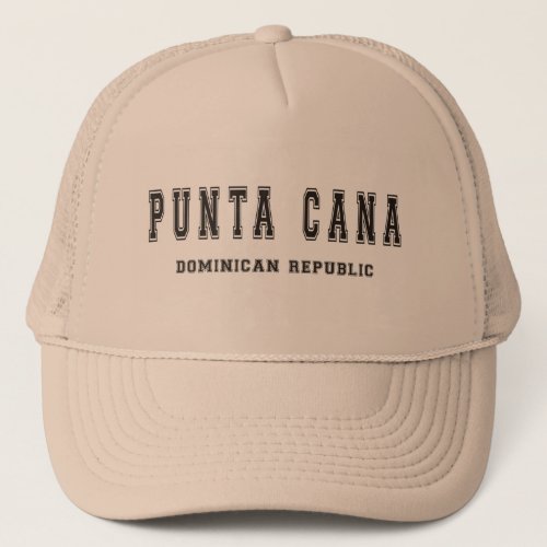 Punta Cana Dominican Republic Trucker Hat