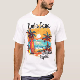 Punta Cana Dominican Republic Vacation Beach Famil T-Shirt