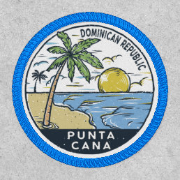 Punta Cana Dominican Republic Vintage Patch