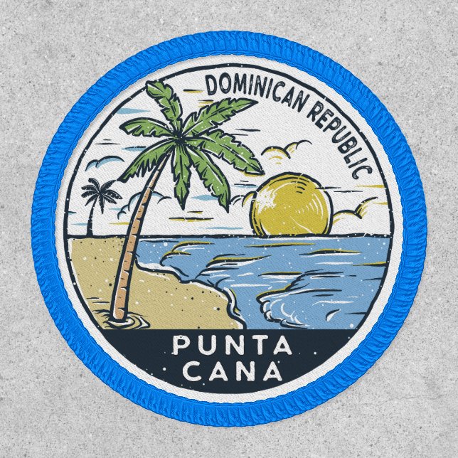 Punta Cana Dominican Republic Vintage Patch (Front)