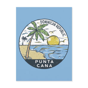 Punta Cana Dominican Republic Vintage Postcard