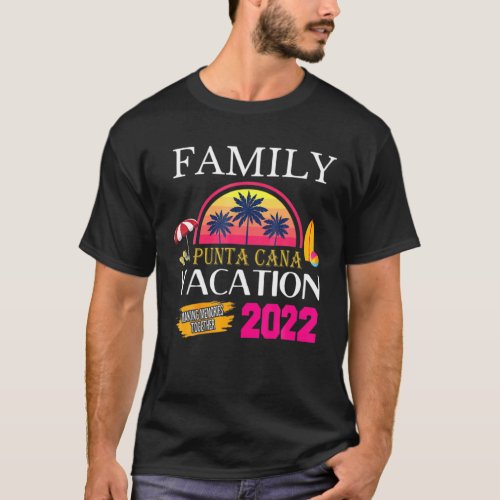 Punta Cana Family Vacation 2022 Matching Dominican T_Shirt