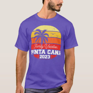 Punta Cana Family Vacation 2023 Matching Holiday S T-Shirt