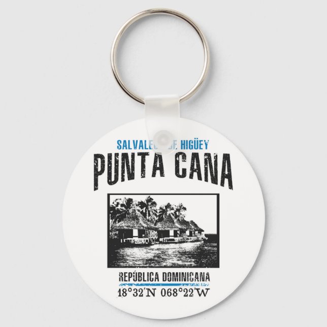 Punta Cana Keychain (Front)