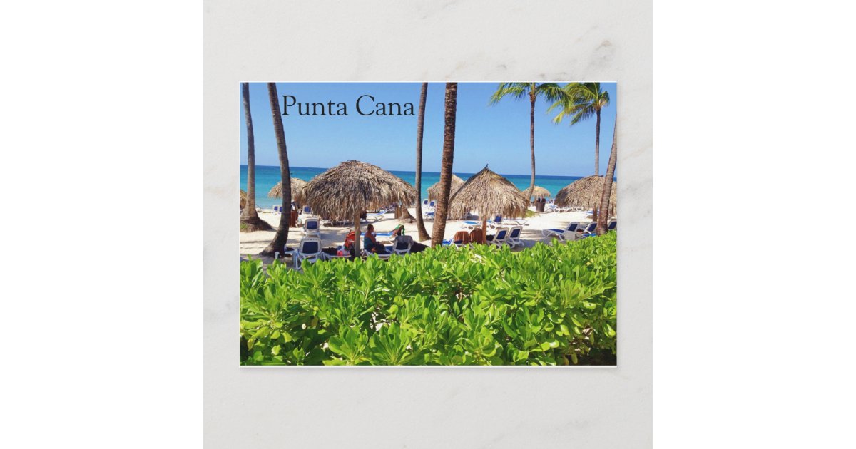 Punta Cana postcard | Zazzle