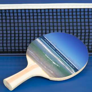 Punta Cana Sea, Dominican Republic Ping Pong Paddle