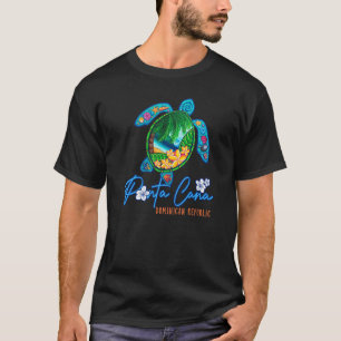 Punta Cana Sea Turtle Dominican Vacation Family Tr T-Shirt