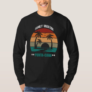 Punta Cana Summer Family Couple Matching Holiday T-Shirt