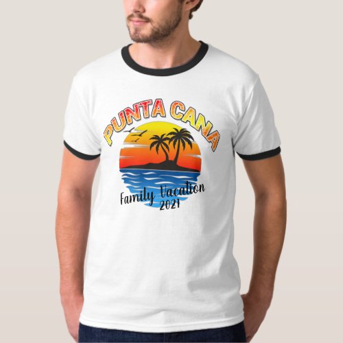 Punta Cana Summer Matching Caribbean Vacation  T_S T_Shirt