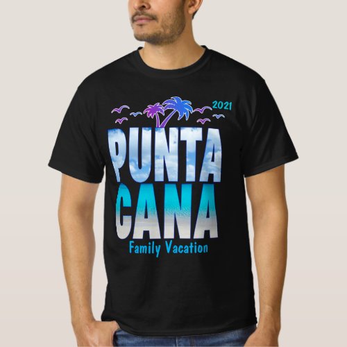 Punta Cana Summer Vacation Matching T_Shirt
