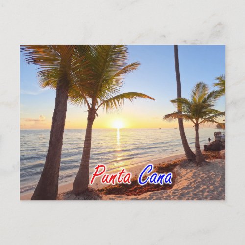 PUNTA CANA SUNRISE AMANECER POSTCARD