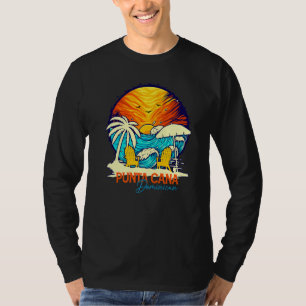 Punta Cana Sunset Beach Vacation Couples Family Gr T-Shirt