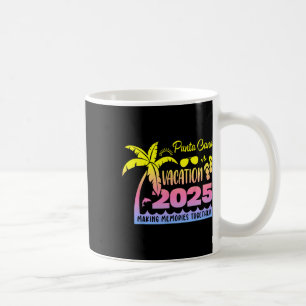 Punta Cana Vacation 2025 Making Memories Together Coffee Mug