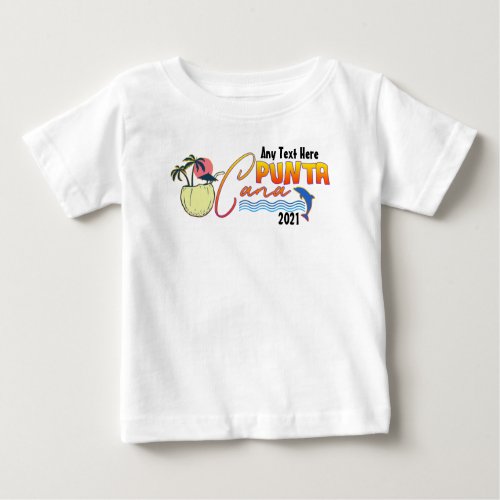 Punta Cana Vacation Beach Family Matching Custom T Baby T_Shirt