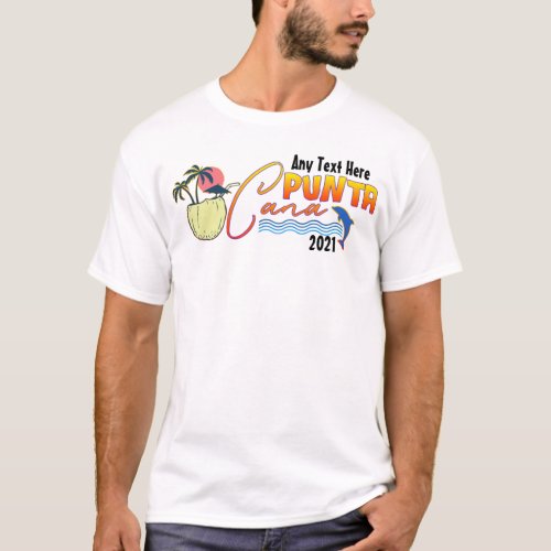 Punta Cana Vacation Beach Family Matching Custom T_Shirt