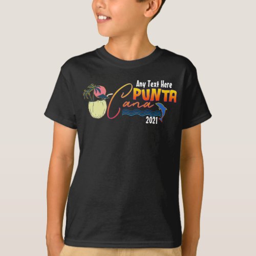 Punta Cana Vacation Beach Family Matching Custom T T_Shirt