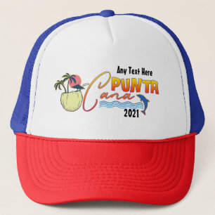 Punta Cana Vacation Beach Family Matching Custom Trucker Hat