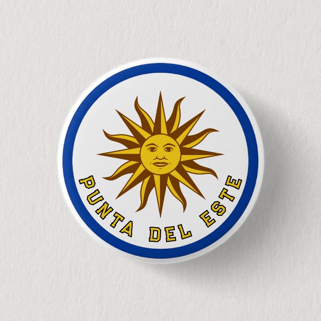 Punta del Este, Uruguay Button (Front)