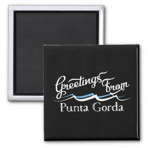 Punta Gorda Water Waves Magnet