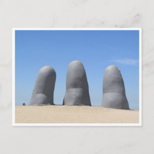 punta la mano postcard