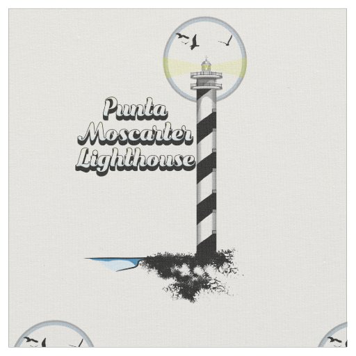 Punta Moscarter Lighthouse Fabric