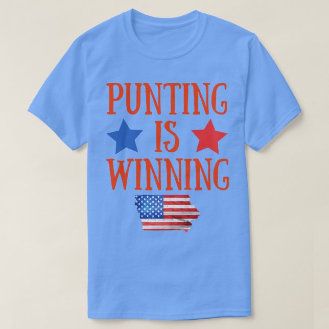 Punting is winning iowa 2 T-Shirt (Design Front)