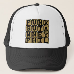 Punxsutawney Phil, Groundhog Day Critter Trucker Hat
