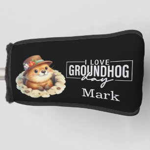 Punxsutawney Phil Groundhog Day Golf Head Cover
