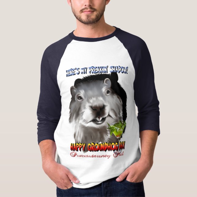 Punxsutawney Phil's Shadow Shirt (Front)
