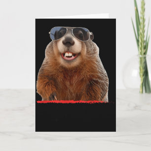Punxsutawney Woodchuck Lovers &amp; Groundhog Fans Card