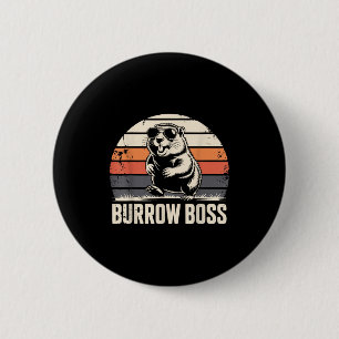 Punxy Phils Groundhog Day Costume February 2nd Bur Button