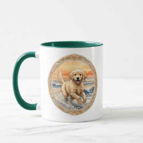 Pup Grows Up Cup _ Golden Retriever Mug