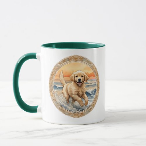 Pup Grows Up Cup _ Golden Retriever Mug