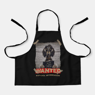 Pup-Lick Intoxication: The Elegant Afghan Hound's Apron