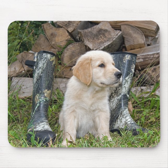 Pup 'N Boots Mouse Pad (Front)