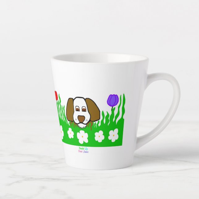 Pup N Play Small Latte Mug (Right)