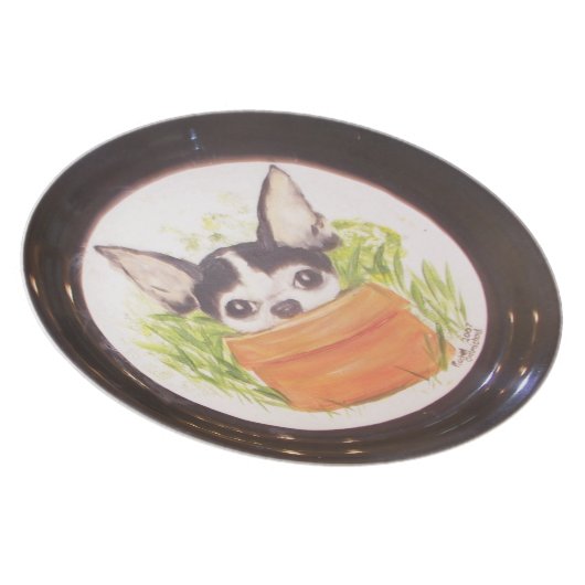 Pup on a Plate (Right Side)