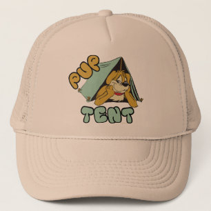 Pup Tent Camping Trucker Hat