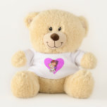 Pupeye & Diana Heart Teddy Bear 