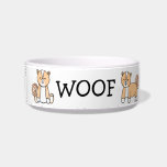 Pupeye WOOF Bowl<br><div class="desc">Gift your pup this cute WOOF bowl from the Pupeye the Pom collection!</div>