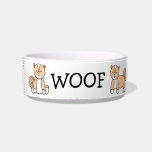 Pupeye WOOF Bowl<br><div class="desc">Gift your pup this cute WOOF bowl from the Pupeye the Pom collection!</div>