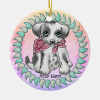 Dog ornament
