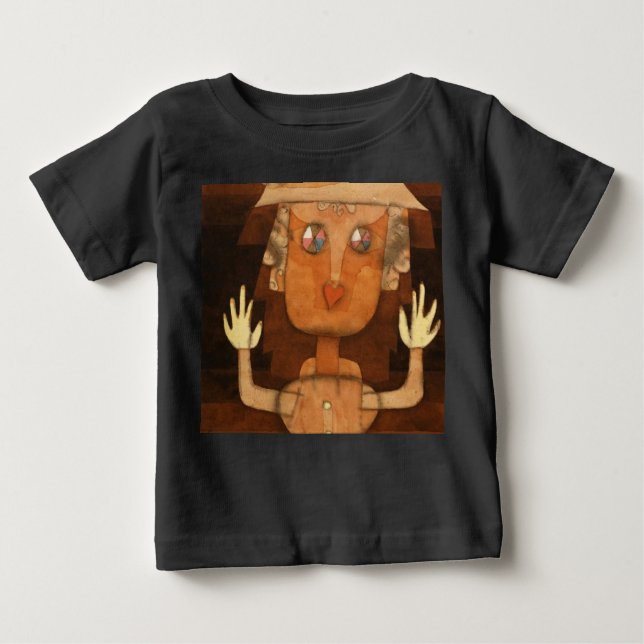 Puppet by Paul Klee Baby T-Shirt (Front)
