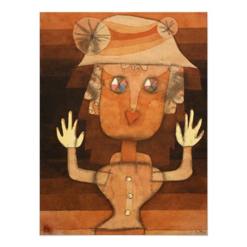 Puppet by Paul Klee Photo Print