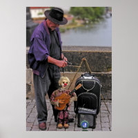 Puppet and puppeteer available as Framed Prints, Photos, Wall Art and Photo  Gifts
